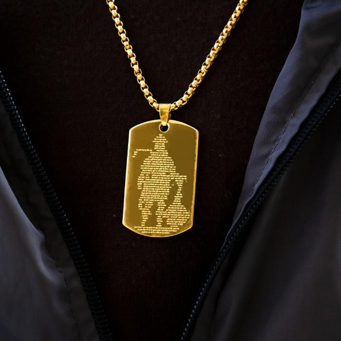Hanuman Chalisa Pendant (Blessing & Protection)
