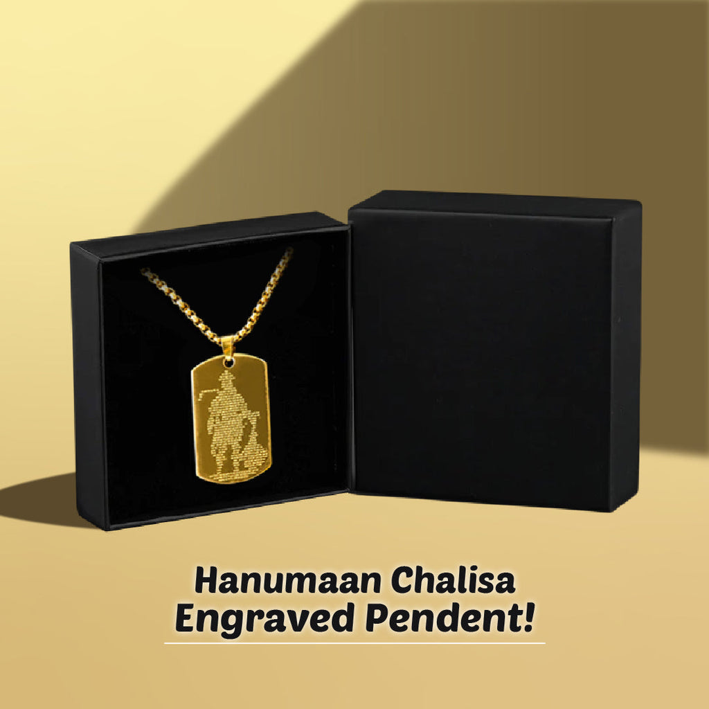 Hanuman Chalisa Pendant (Blessing & Protection)